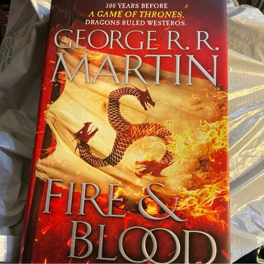 Fire & Blood by George R. R. Martin Hardcover First Edition/ Illustrated
